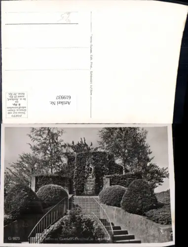 619937,Foto Ak Lützelflüh Jeremias Gotthelf-Denkmal Emmental