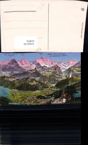 619974,Berner Oberland m. Harderkulm Interlaken