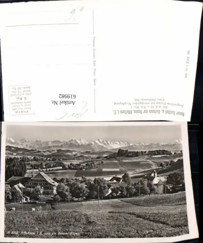 619982,Foto AkAffoltern im Emmental u. d. Berner Alpen