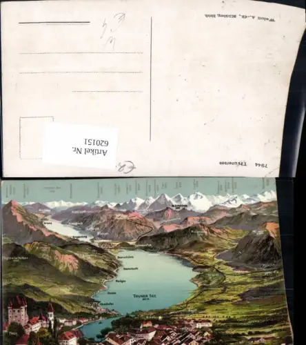 620151,Lagekarte Thunersee Thun
