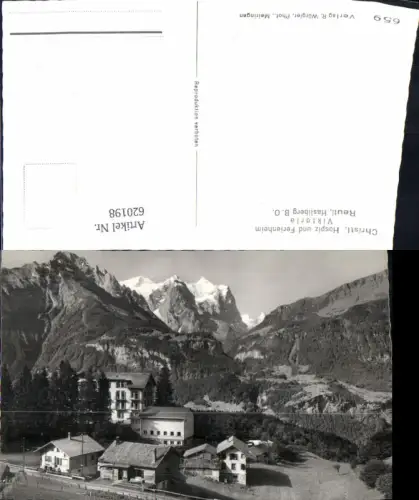 620198,Foto Ak Reuti Hasliberg Christl. Hospiz u. Ferienheim Viktoria