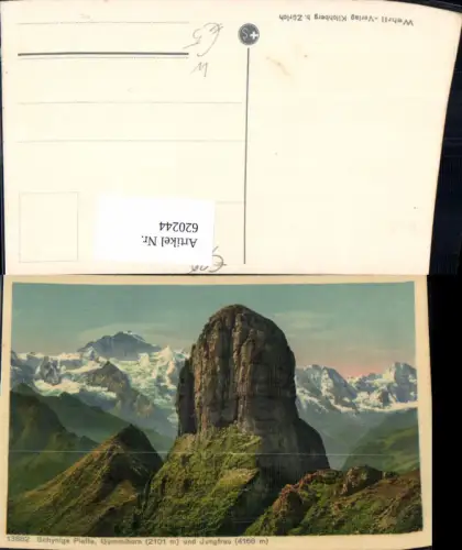620244,Schynige Platte Gummihorn u. Jungfrau Interlaken