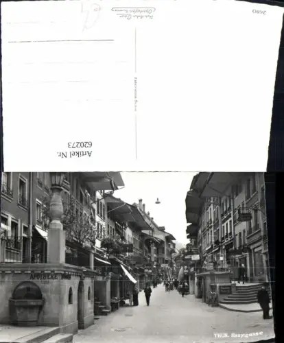 620273,Foto Ak Thun Hauptgasse