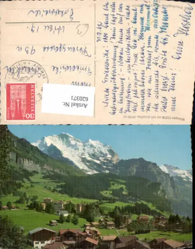 620371,Wengen Lauterbrunnen m. Jungfrau