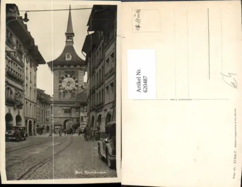 620487,Foto Ak Bern Zytglockenturm Zeitglockenturm Uhr