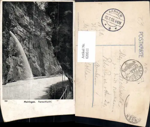 620511,Meiringen Aareschlucht Wasserfall