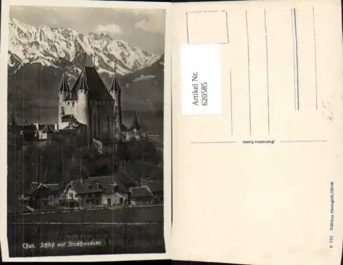 620585,Thun Schloss u. Stockhornkette