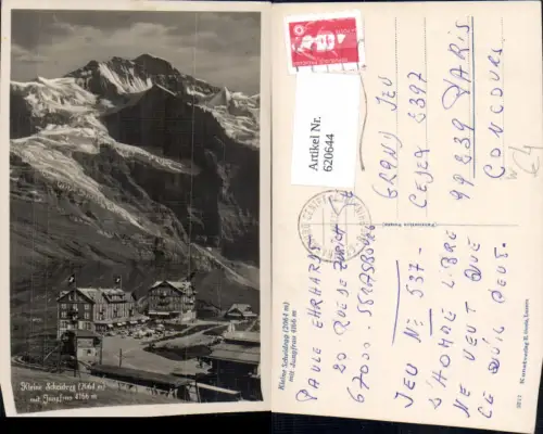 620644,Kleine Scheidegg m. Jungfrau Grindelwald Lauterbrunnen