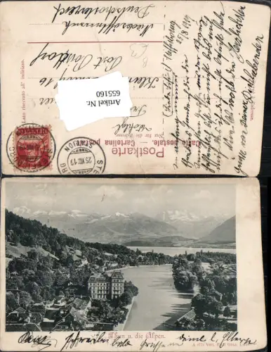 655160,Thun u. d. Alpen