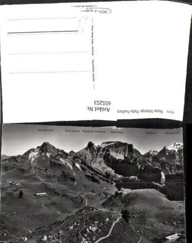 655253,Foto Ak Route Schynige Platte Faulhorn Gündlischwand Interlaken