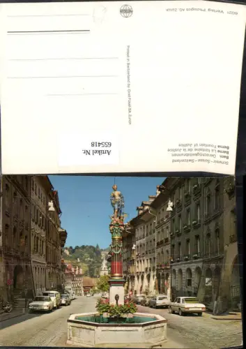 655418,Bern Berne Gerechtigkeitsbrunnen La Fontaine de la Justice