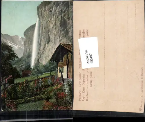 655497,Lauterbrunnen Staubbach Wasserfall
