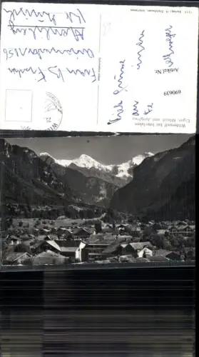 690639 Wilderswil bei Interlaken Kt Bern Eiger Mönch Jungfrau