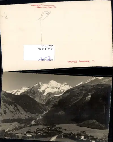 691213 Kandersteg Blümlisalp Bern pub Gyger 7144