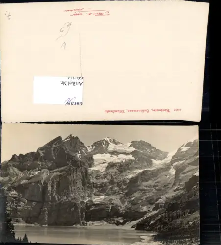 691214 Kandersteg Öschinensee Blümlisalp Bern pub Gyger 6187