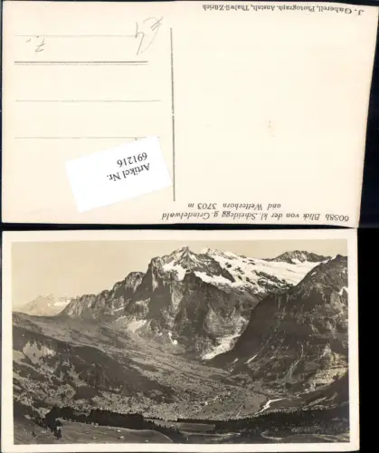 691216 Kleines Scheidegg Grindelwald Interlaken Bern pub Gaberell 6088 b