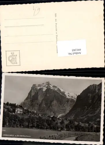 691245 Grindelwald m. Wetterhorn Bern