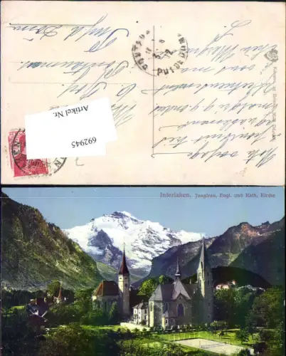 692945 Interlaken Jungfrau Engl. Kath. Kirche
