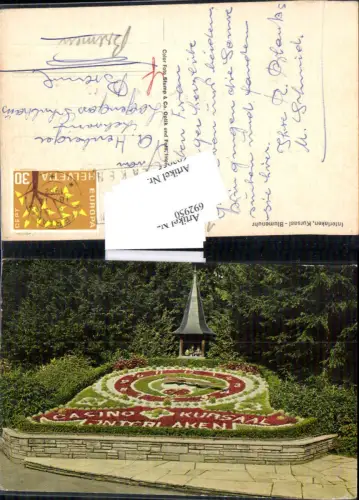 692950 Interlaken Blumenuhr