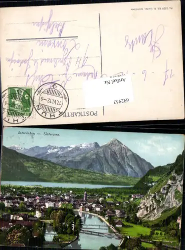 692953 Interlaken Unterseen pub Gabler 1220