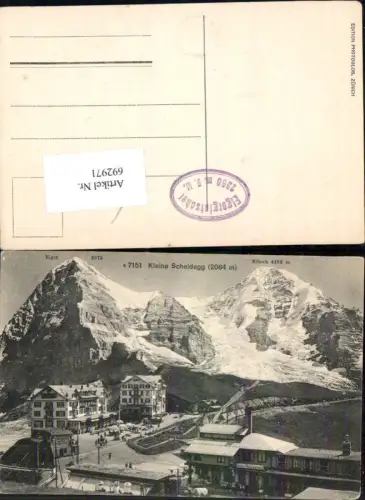 692971 Kleine Scheidegg Grindelwald Lauterbrunnen Bahnhof Restaurant Hotel