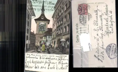 695613 Bern Zeitglockenturm Uhr Astronomische Uhr tolle AK