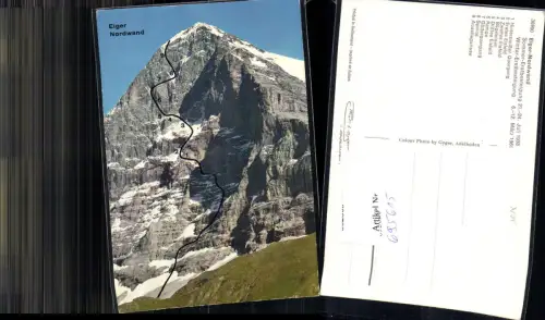 695615 Eiger Nordwand Klettern Kletterroute Bern Berner Alpen