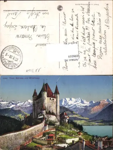 696019 Schloss Thun am Thunersee Kt Bern