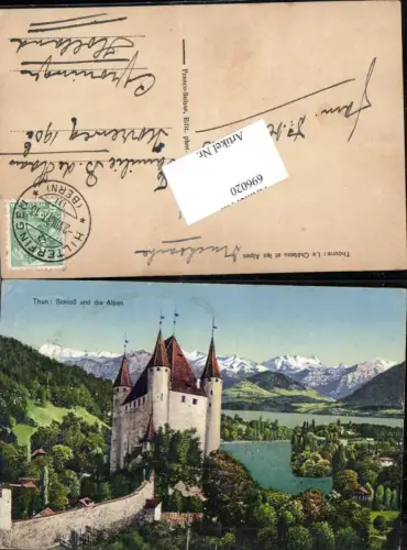 696020 Schloss Thun am Thunersee Kt Bern