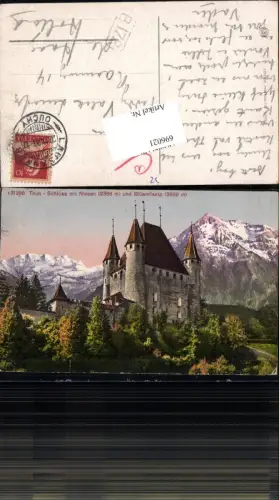 696021 Thun am Thunersee Niesen Schloss Kt Bern