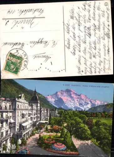 700287 Interlaken Hotel Viktoria u. Jungfrau Kt Bern