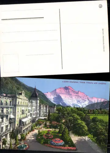 700288 Interlaken Hotel Viktoria u. Jungfrau Kt Bern