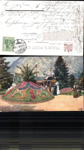 700294 Interlaken Kursaal Garten Kt Bern pub Raphael Tuck Oilette