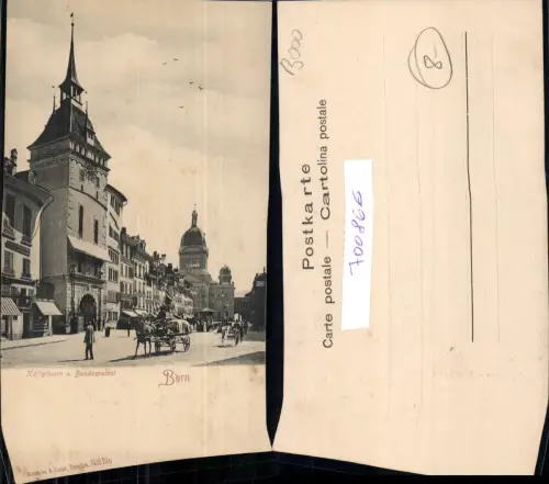 700866 Bern Käfigturm 1900 pub Römmler e Jonas