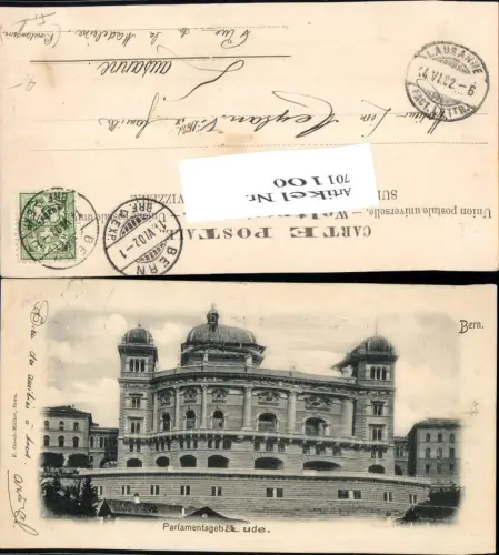 701100 Bern Berne Parlament