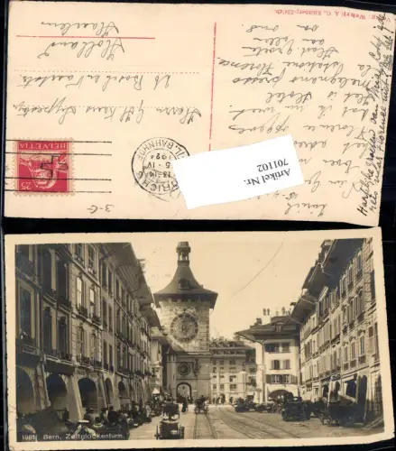 701102 Bern Berne Zeitglockenturm