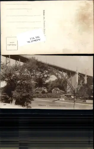 701111 tolle Foto-AK Bern Berne Brücke Kornhausbrücke