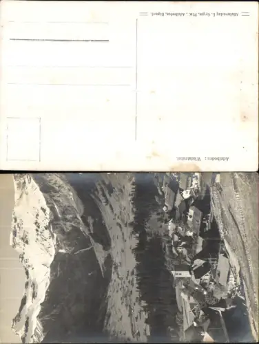 Foto-AK Emanuel Gyger Adelboden Berner Oberland Wildstrubel