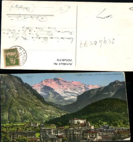 705879 Interlaken und die Jungfrau