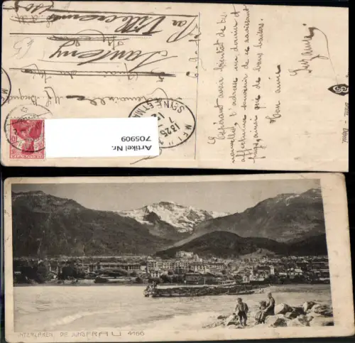 705909 Interlaken mit der Jungfrau
