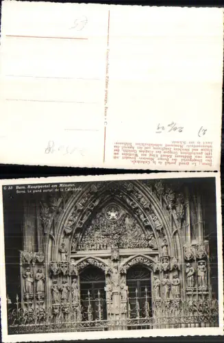 715698 Bern Berne Münster Portal