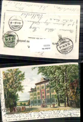 715721 Lithographie Mädchen Sekundär Schule Bern Berne