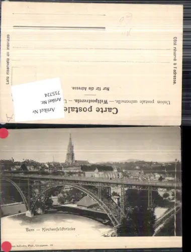 715724 Bern Berne Kirchenfeldbrücke Brücke pub Selhofer
