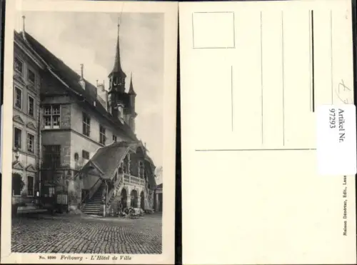 97293,L`Hotel de ville KT. Freiburg