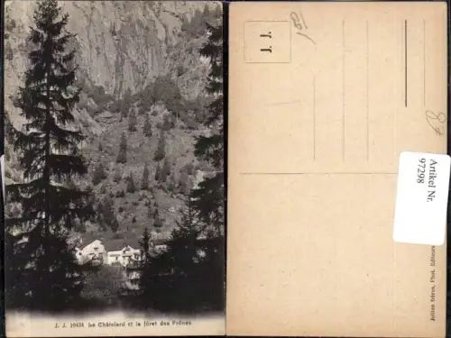 97298,Le Chatelard et al foret des Frenes Kt. Freiburg