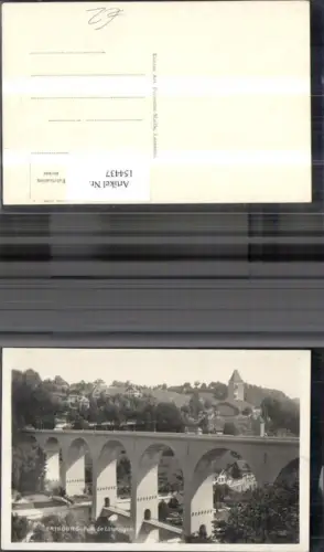 154437,Fribourg Pont de Zähringen Brücke Kt Freiburg