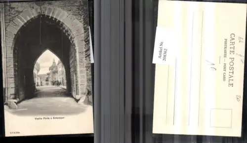 208362,Vieille Porte a Estavayer Portal Straßenansicht Kt Freiburg