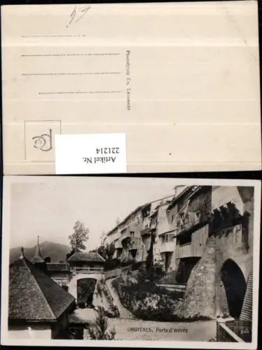 221214,Gruyeres Porte d entree Kt Freiburg