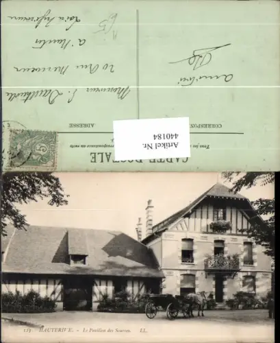 440184,Hauterive Pavillon des Sources Kutsche Kt Freiburg