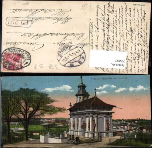 705877 Fribourg Chapelle de Lorette Kapelle Freiburg